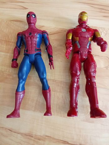 Spiderman et iron man