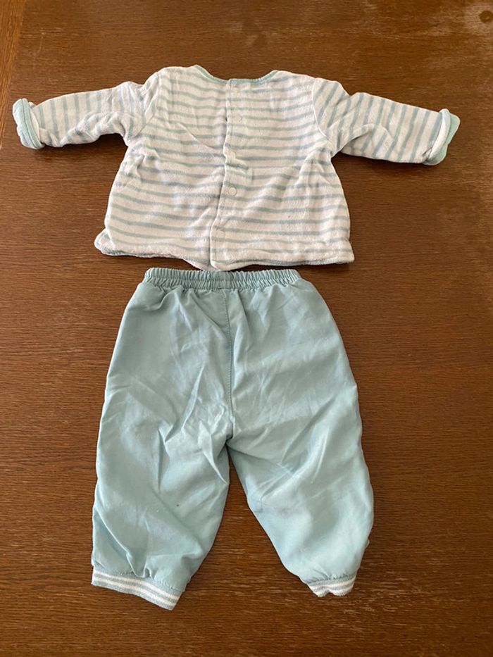 Ensemble t-shirt polaire + pantalon - photo numéro 2