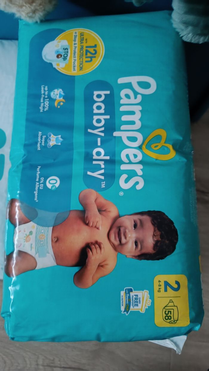 Pampers x298 t2 baby dry - photo numéro 2