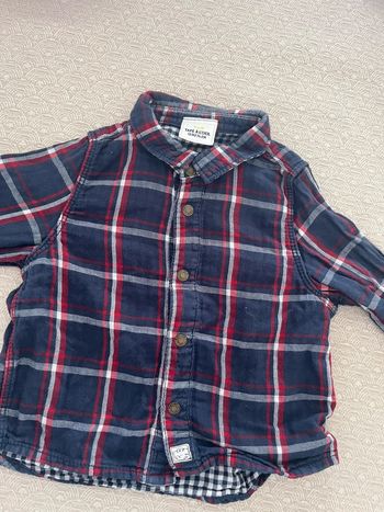 Chemise à carreaux bébé garçon