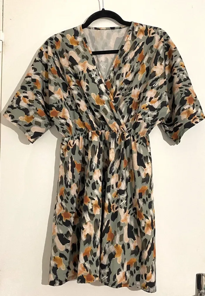 Robe courte imprimée
