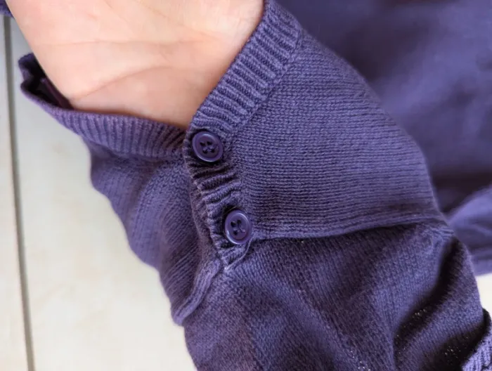 Robe pull chaude violette Aristochats Disney 3 ans - photo numéro 5