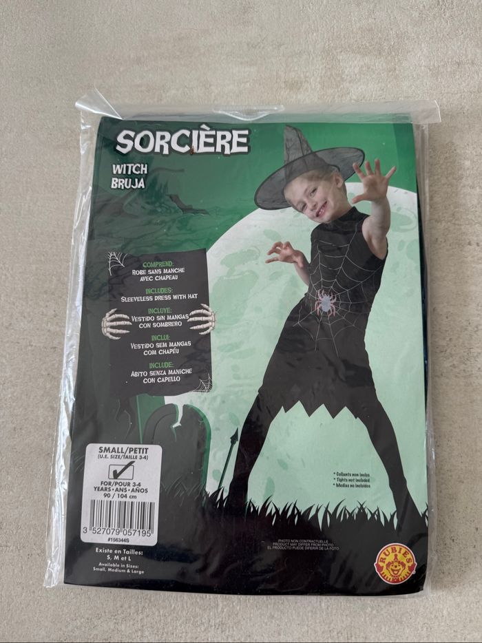 Déguisement sorcière Halloween