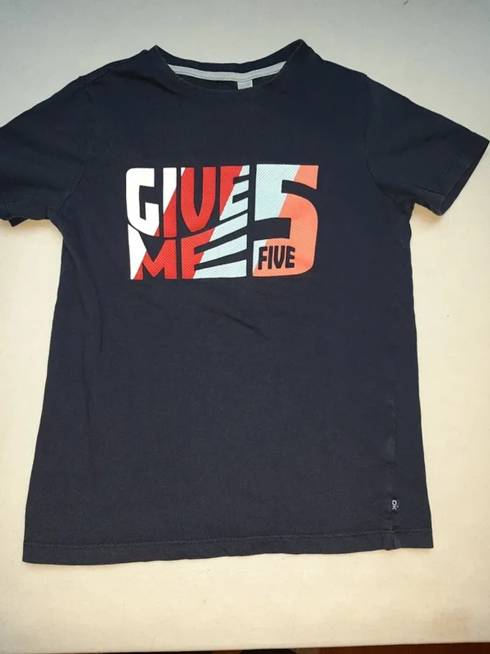 Lot 2 tshirt okaidi - photo numéro 3
