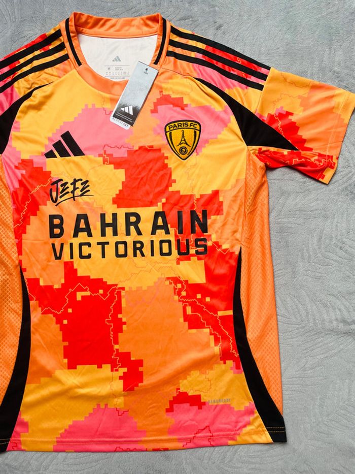 Maillot concept foot Paris FC orange jefe taille M - photo numéro 3