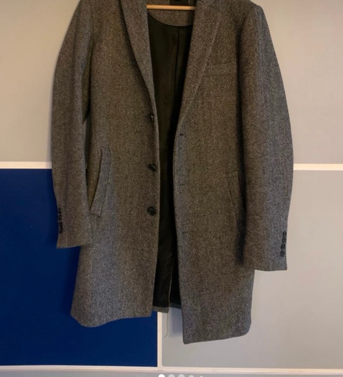 Manteau homme gris - photo numéro 5