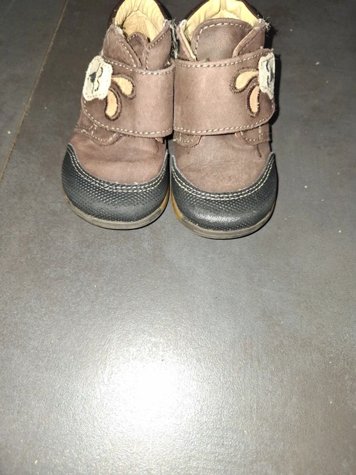Chaussures baskets en cuir 20 - photo numéro 2