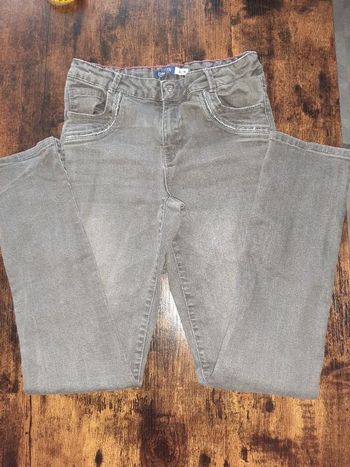 Okaïdi jean slim gris 14 ans