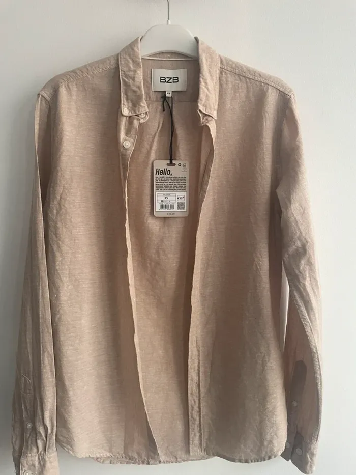 Chemise crème BZB - photo numéro 2