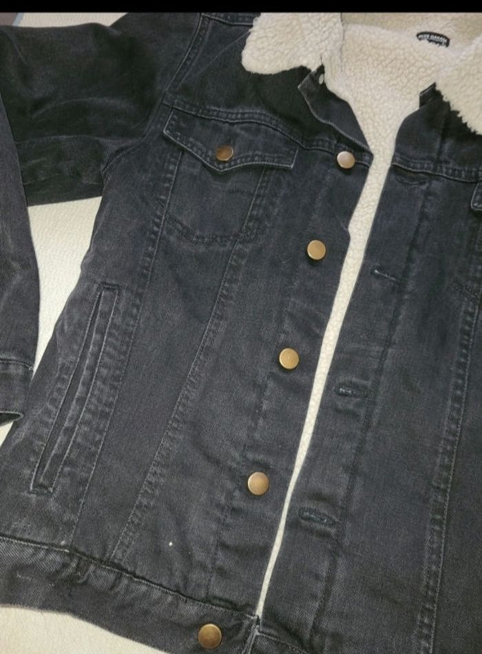 Blouson /veste jean's, fourré - photo numéro 3