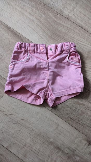 Short Rose Tex 18 mois