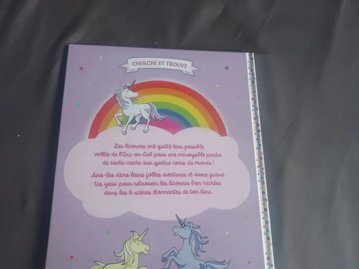 Livre où sont cachées les licornes - photo numéro 2