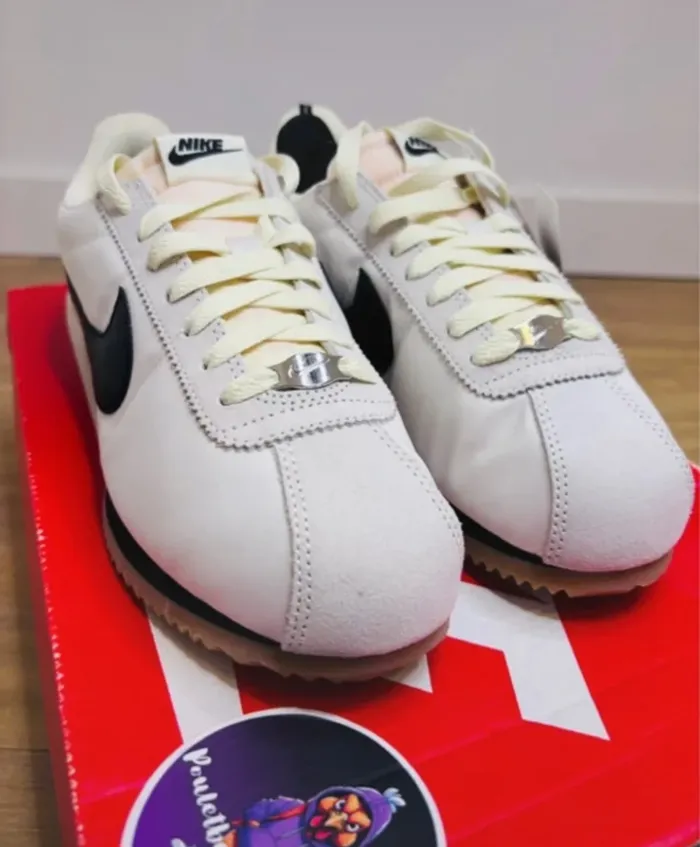 Nike Cortez Txt Black Phantom Sail Gum Tiempo Taille 39 - photo numéro 3
