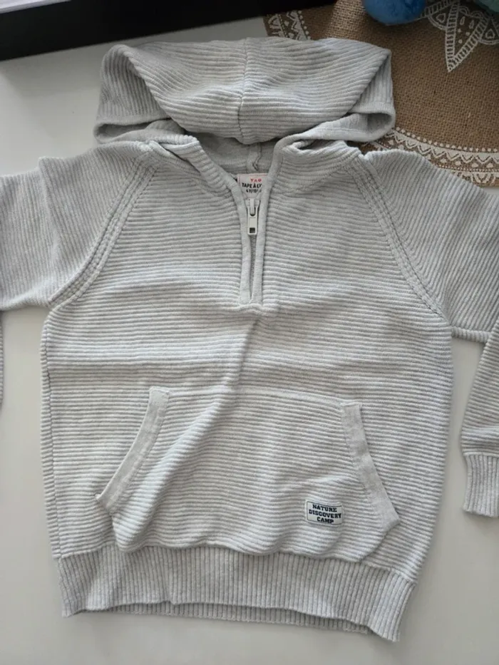 Pull zippé TAO 4ans - photo numéro 3