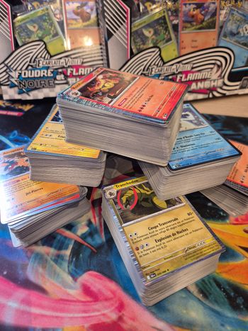 Lot de 100 cartes Pokémon SANS DOUBLE