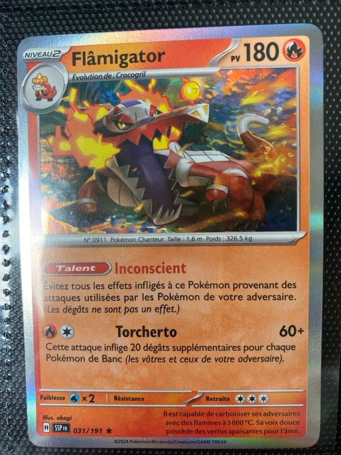 Carte Pokémon holographique neuf