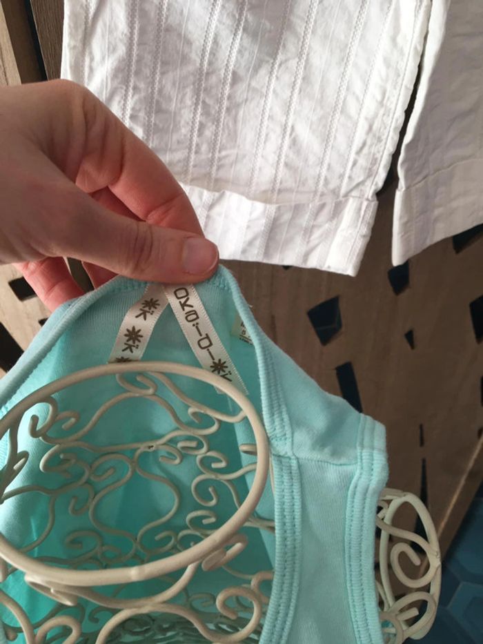 Ensemble shirt et top fille 5 ans - photo numéro 3