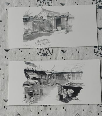Lot de cartes de vœux