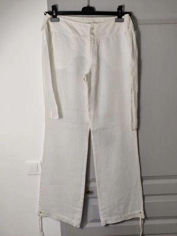 Pantalon léger en toile NAF NAF