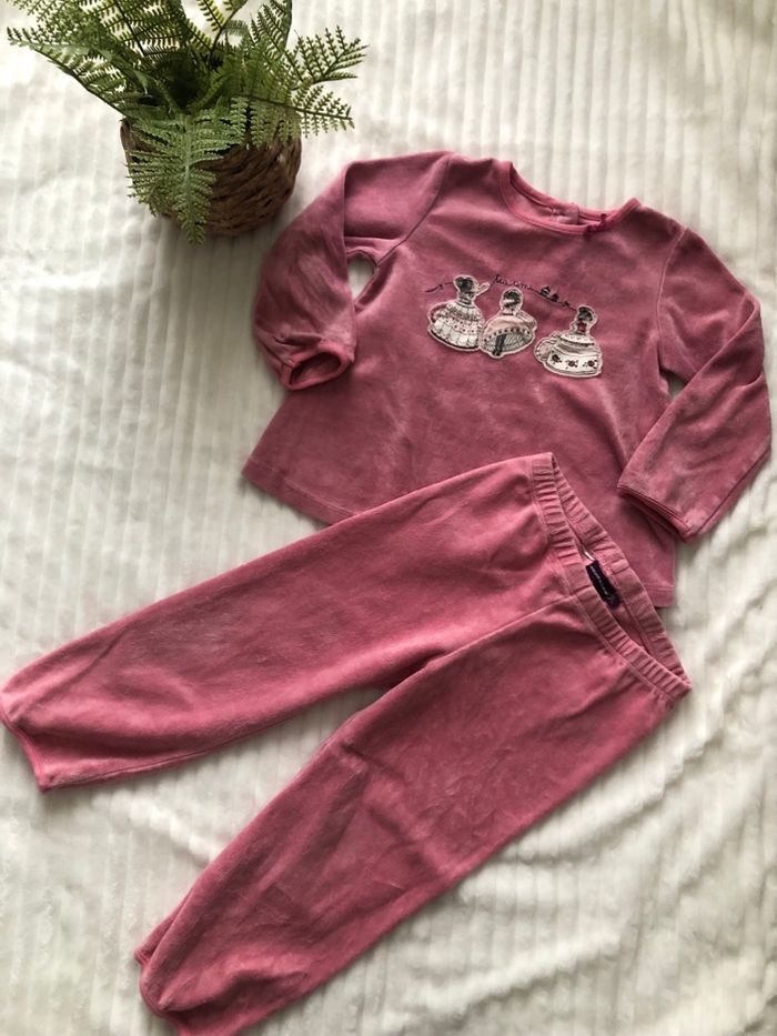 Pyjama fille vieux rose Sergent Major
