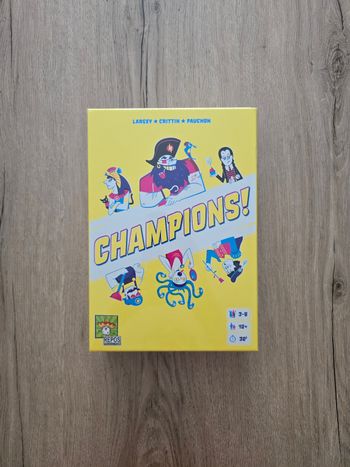Jeu d'ambiance Champions - Repos Production