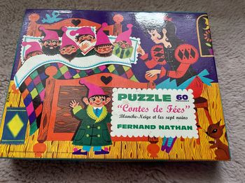 Puzzle Blanche Neige ancien