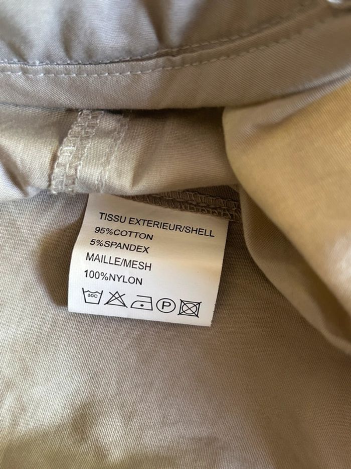 coupe-vent ou veste de mi-saison beige à capuche Lauren Vidal - photo numéro 9