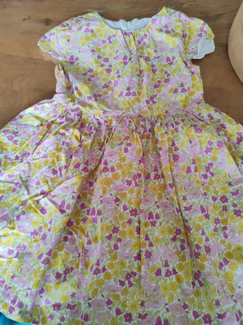 Robe Jacadi manches courtes liberty 6 ans