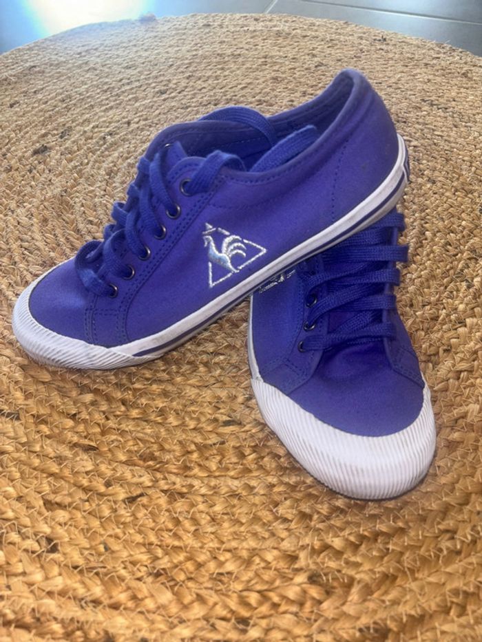 Basket le coq sportif violette
