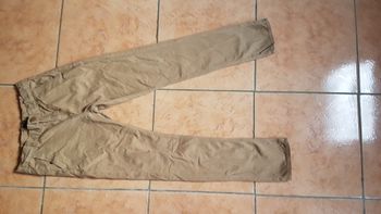 Jeans fit à pression garçon 12 ans ocre Kiabi