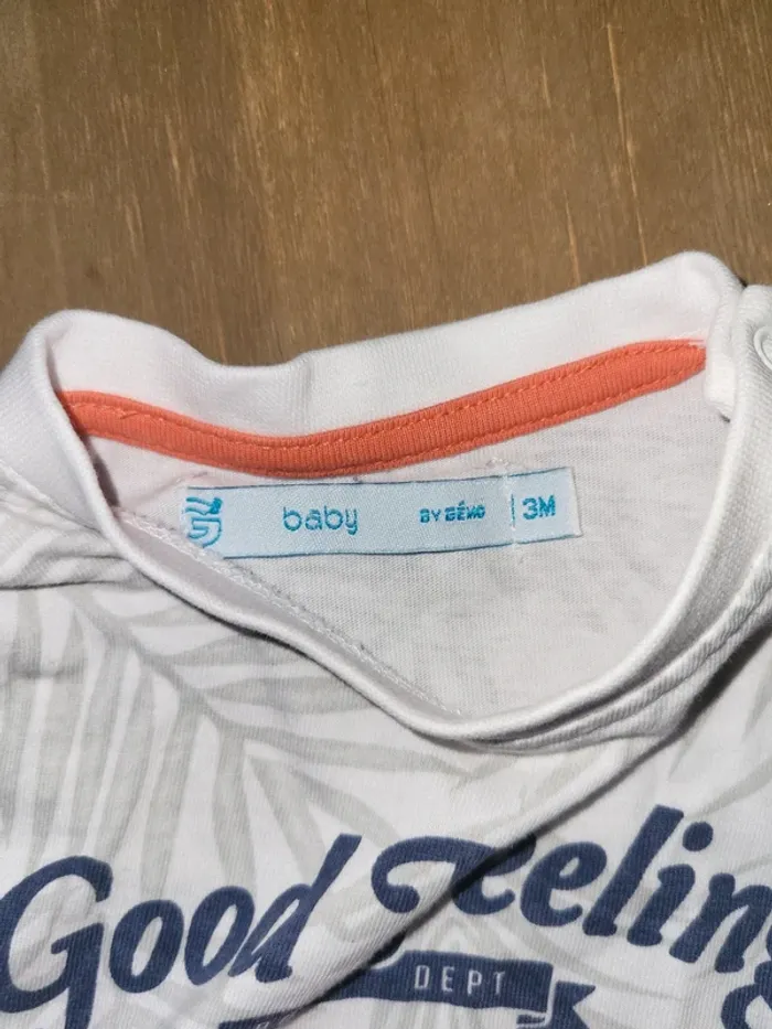 Lot de 4 tee-shirt bébé 3 mois - photo numéro 3