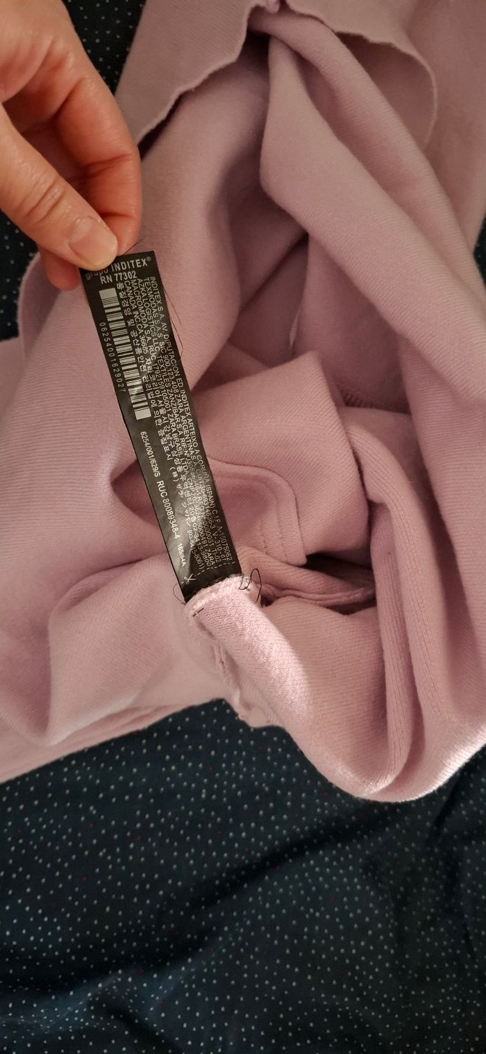 Pull court rose T.36 Zara - photo numéro 9
