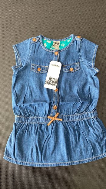 Robe jean 6 mois Tape a l œil