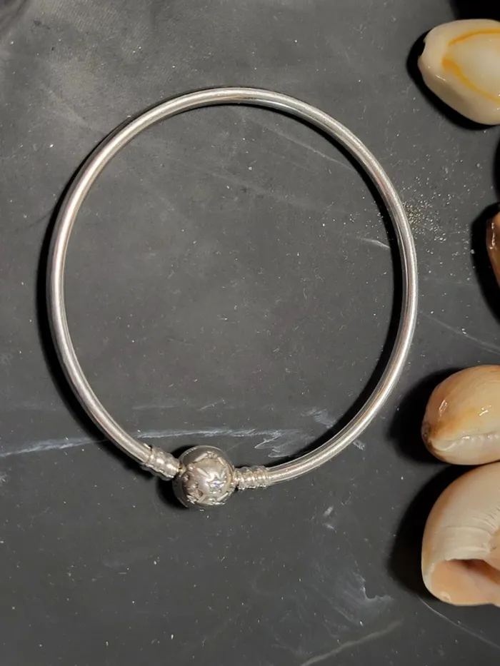 Bracelet Taille 19 en argent S925 pour charms