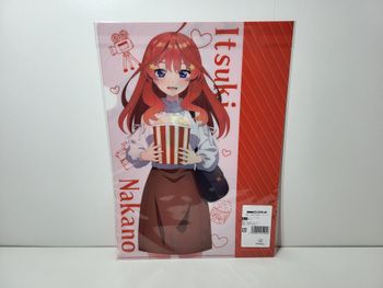 The Quintessential Quintuplets Porte Document Clear File Itsuki 22X31 Cm