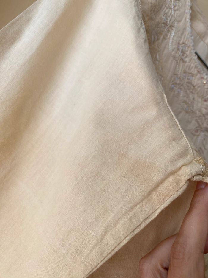 Blouse 3/4 brodé et sequins - photo numéro 12