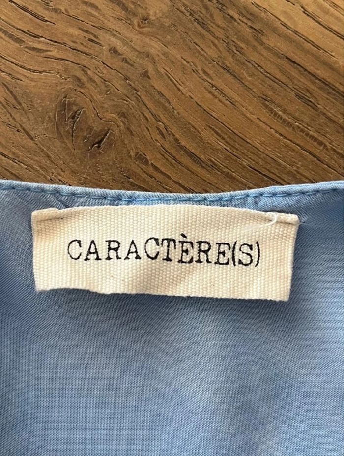 Robe longue d’été bleue et jaune Caractère(s) - photo numéro 7