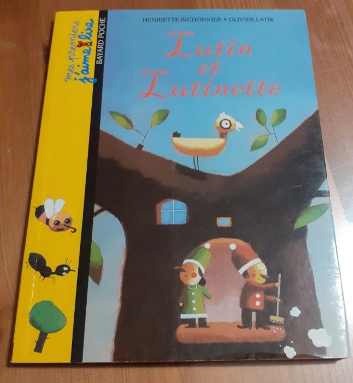 Livre Lutin et lutinettes J'aime lire