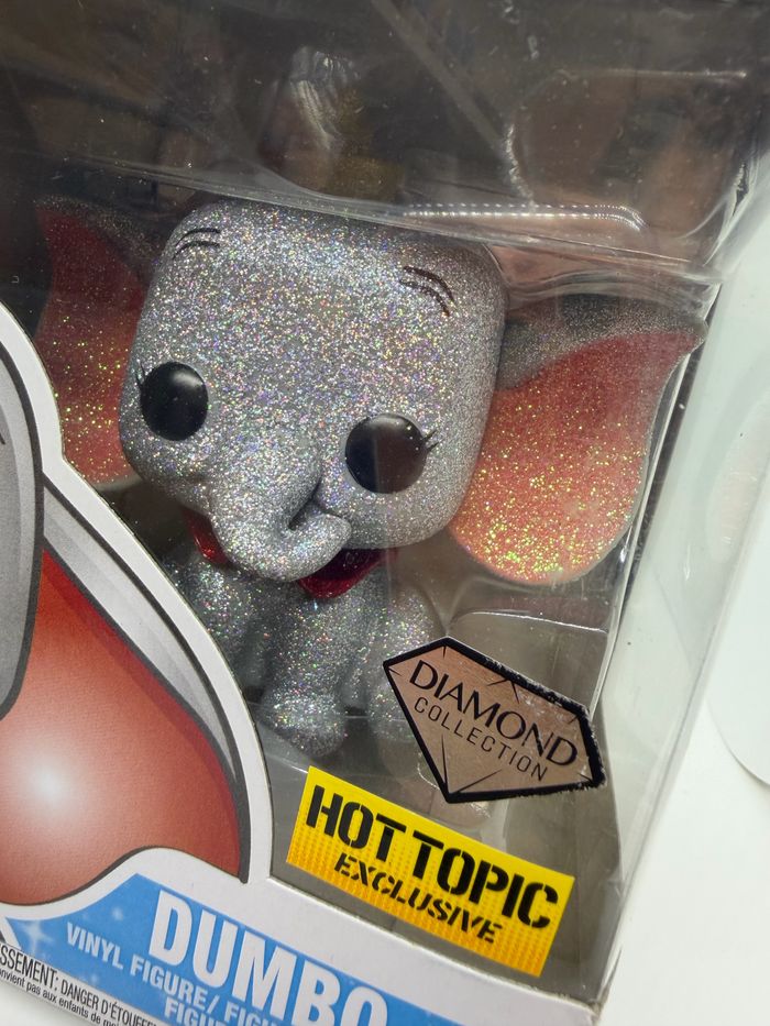 Funko Pop Disney Dumbo 50 Diamond Hot Topic Exclusive 🇺🇸 - photo numéro 2