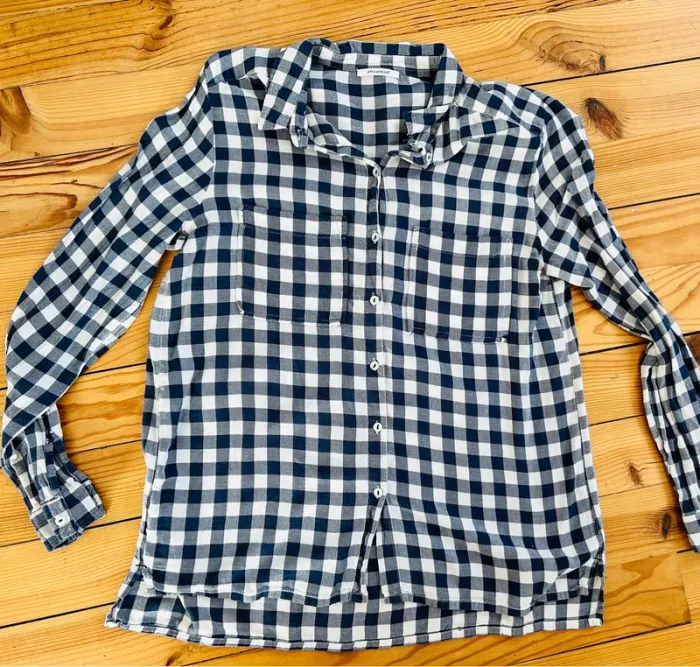 Chemise à carreaux