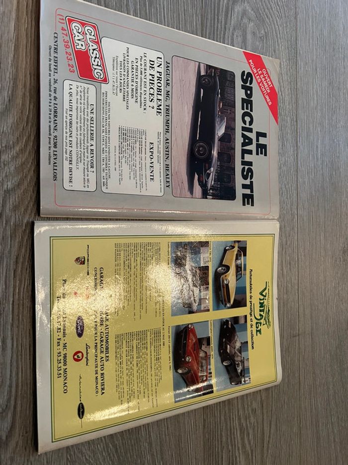 Lot 2 magazines Vintage Auto Moto Rétro Ancien - photo numéro 7