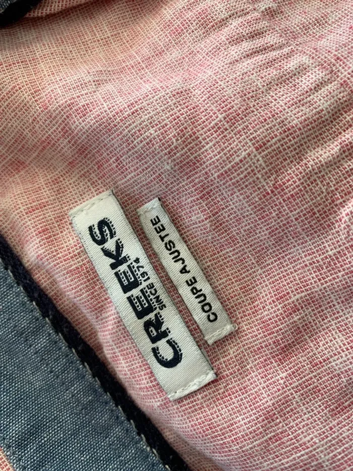 Chemise manches courtes ajustée homme - photo numéro 6