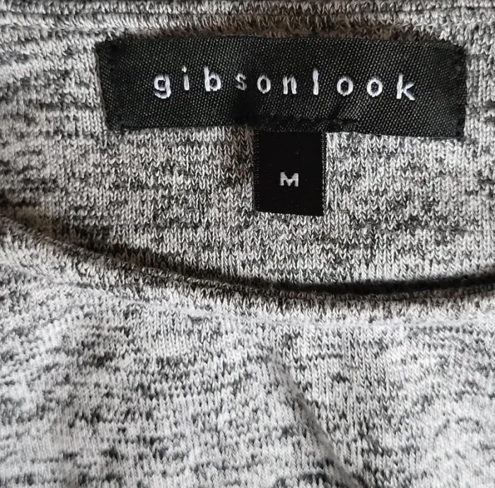 Robe moulante grise chinée Gibsonlook Taille M ou 38 - photo numéro 7
