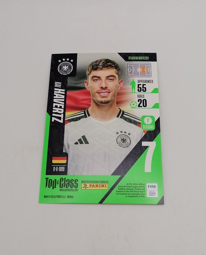 Panini Top Class 2025 N°78. - photo numéro 3