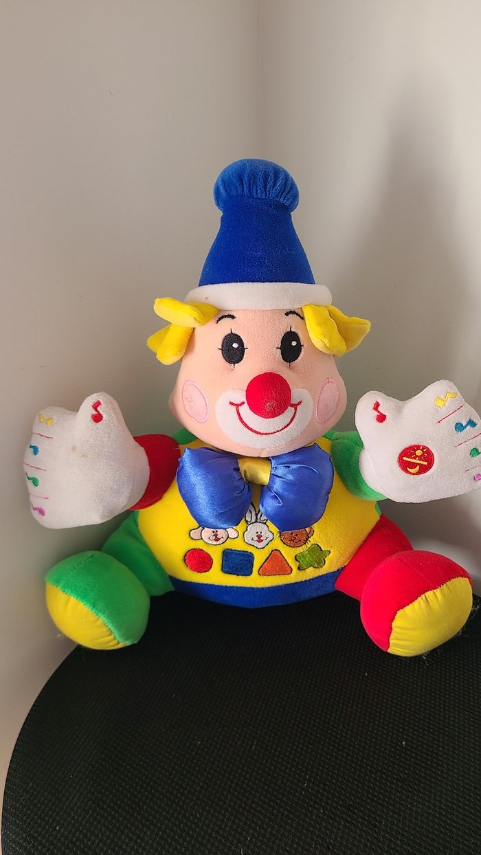 Clown Malin multicolore V-TECH PELUCHE Premier AGE