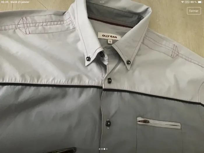 Chemise homme olly gan - photo numéro 3