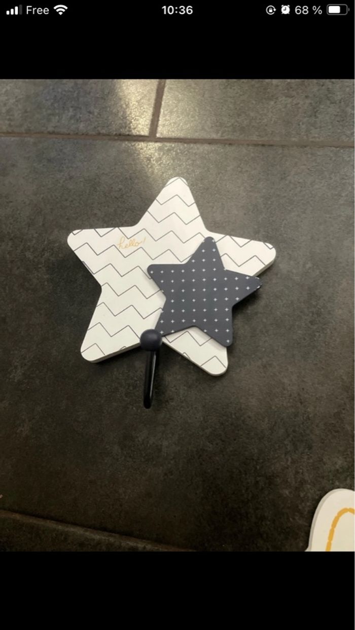 Patère garçon déco chambre - photo numéro 3