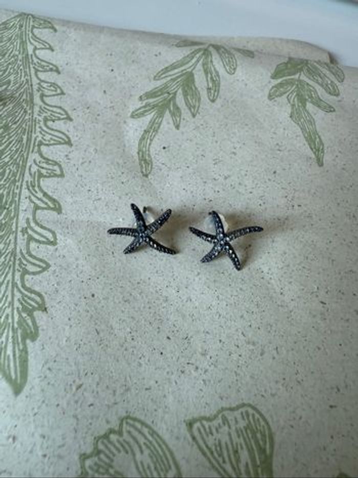Boucle d’oreille étoile de mer