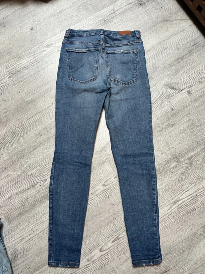 jeans skinny bleu - photo numéro 3
