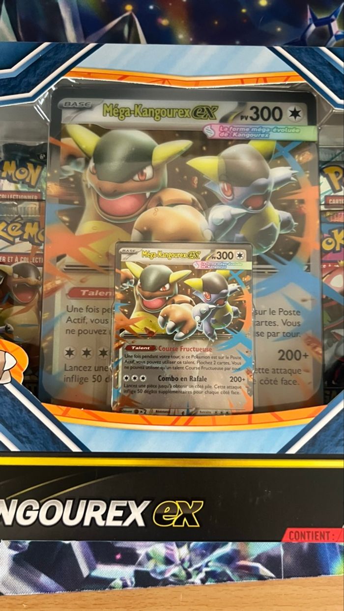 Coffret Pokémon kangourex français. - photo numéro 3
